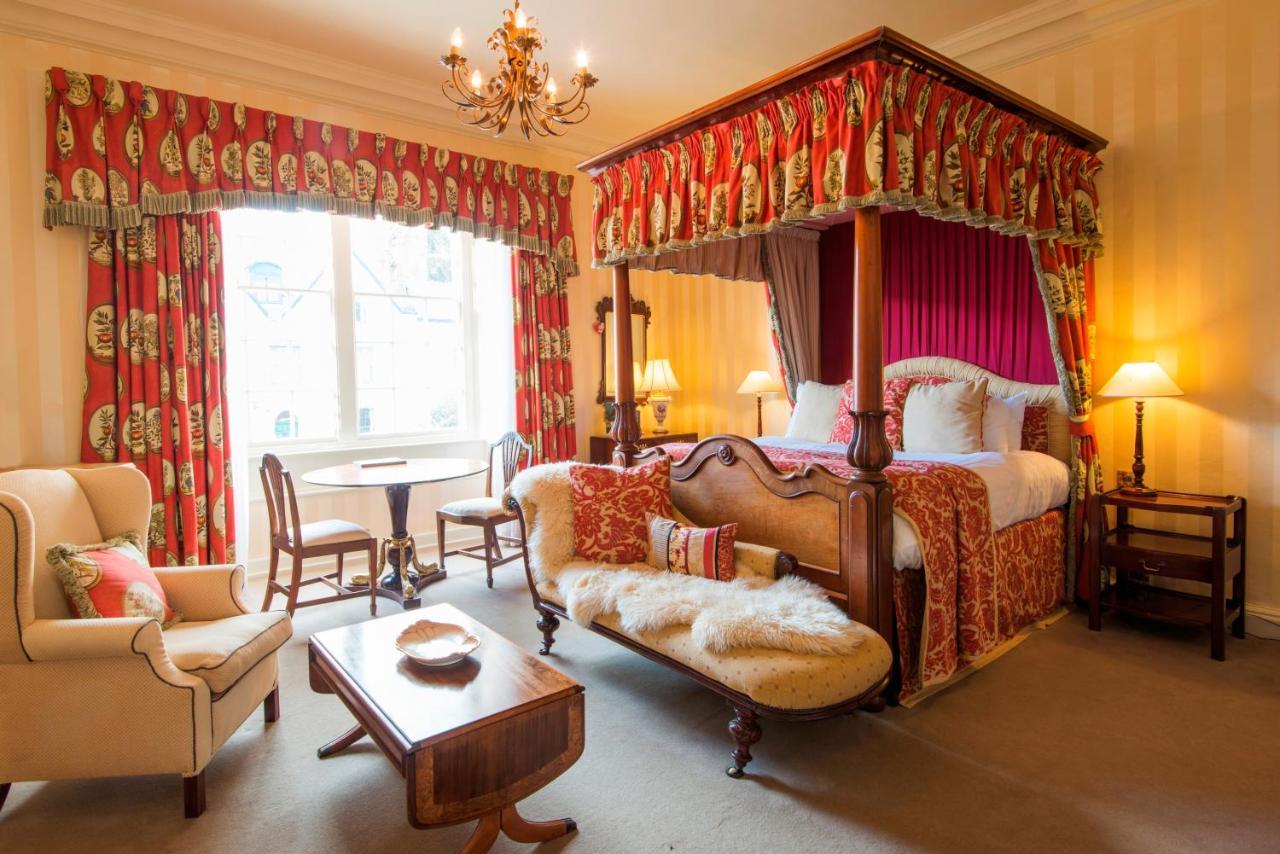Luttrell Arms Hotel Dunster Bagian luar foto