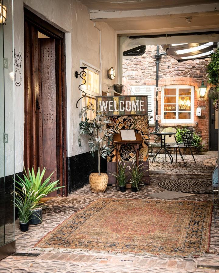 Luttrell Arms Hotel Dunster Bagian luar foto