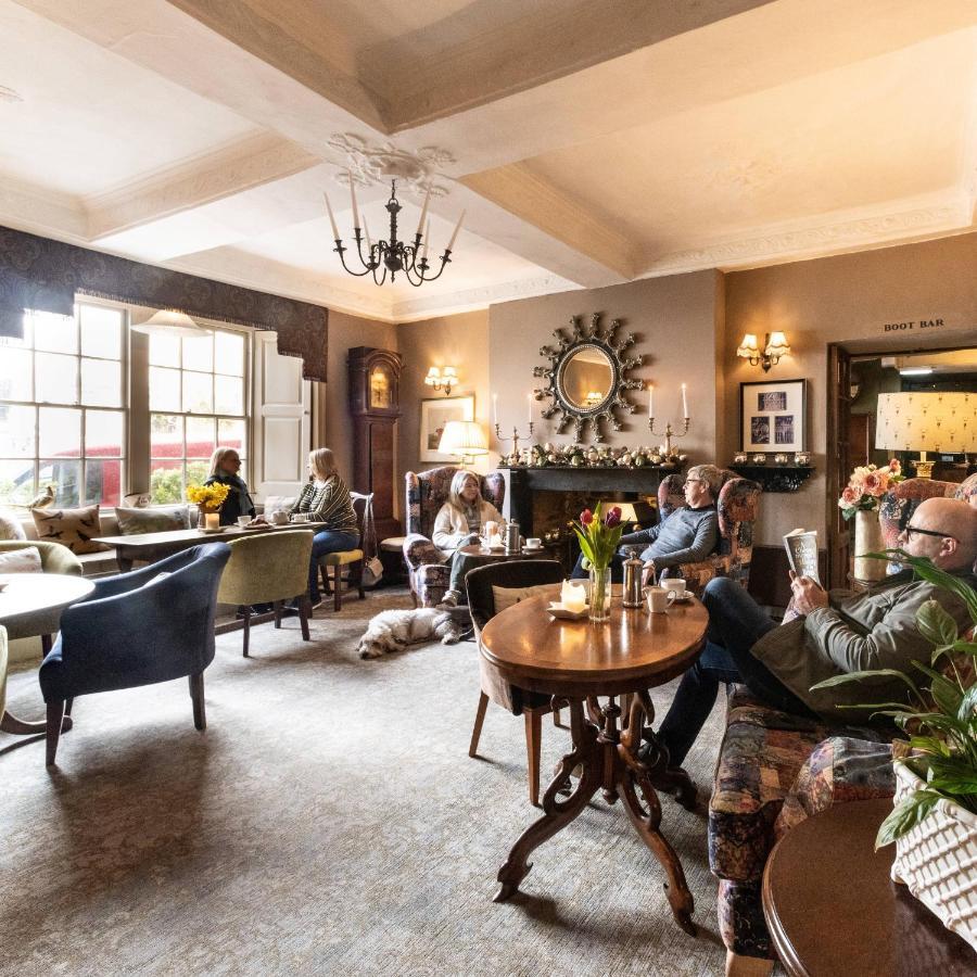 Luttrell Arms Hotel Dunster Bagian luar foto