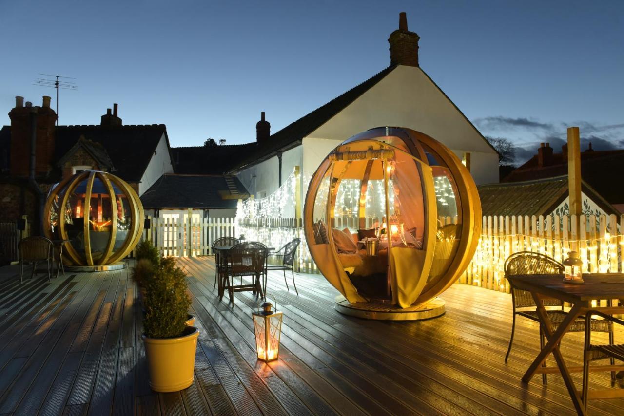 Luttrell Arms Hotel Dunster Bagian luar foto