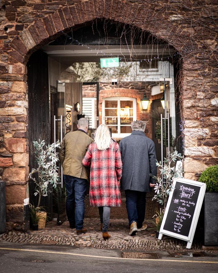 Luttrell Arms Hotel Dunster Bagian luar foto