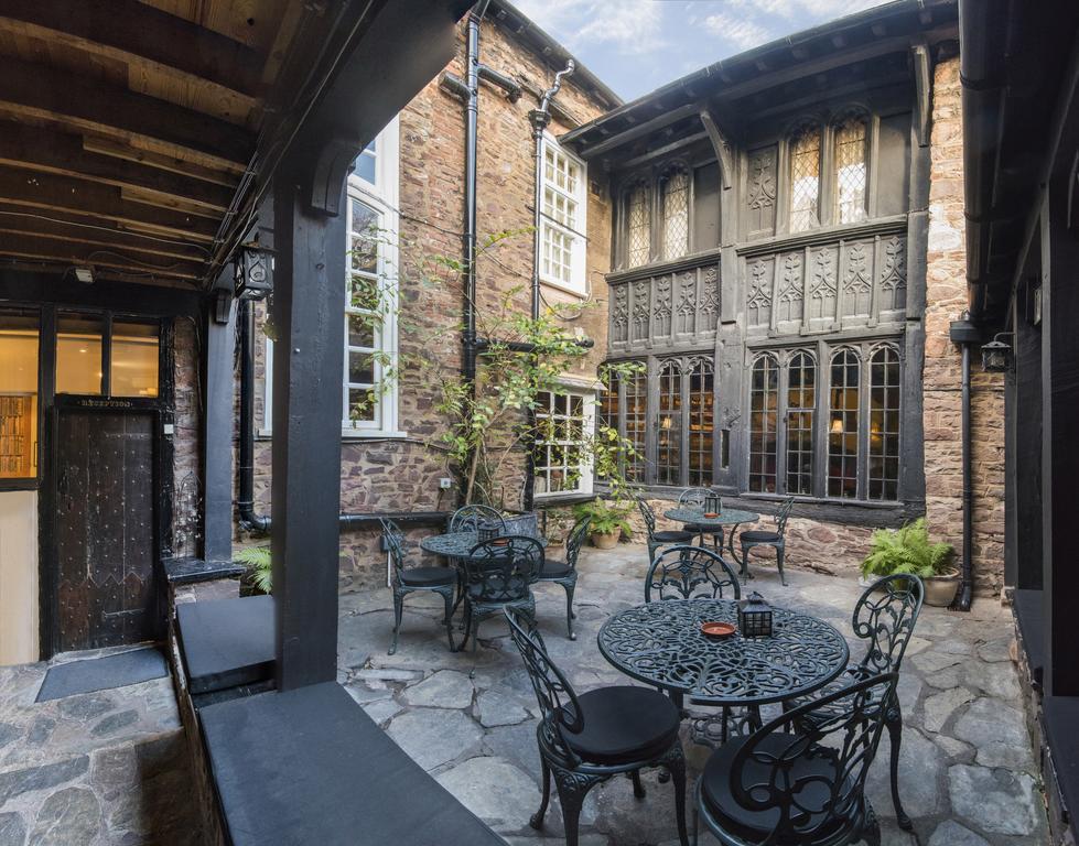 Luttrell Arms Hotel Dunster Bagian luar foto